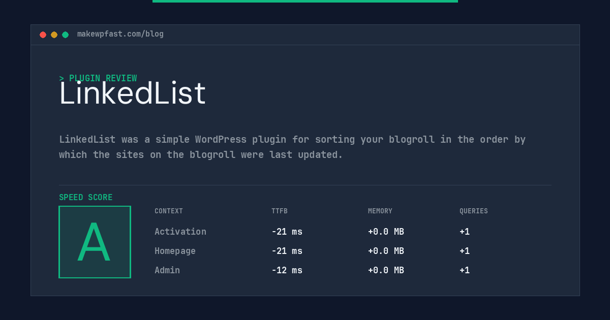 LinkedList - MakeWPFast