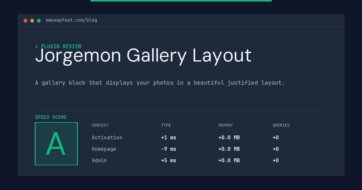 Jorgemon Gallery Layout - MakeWPFast