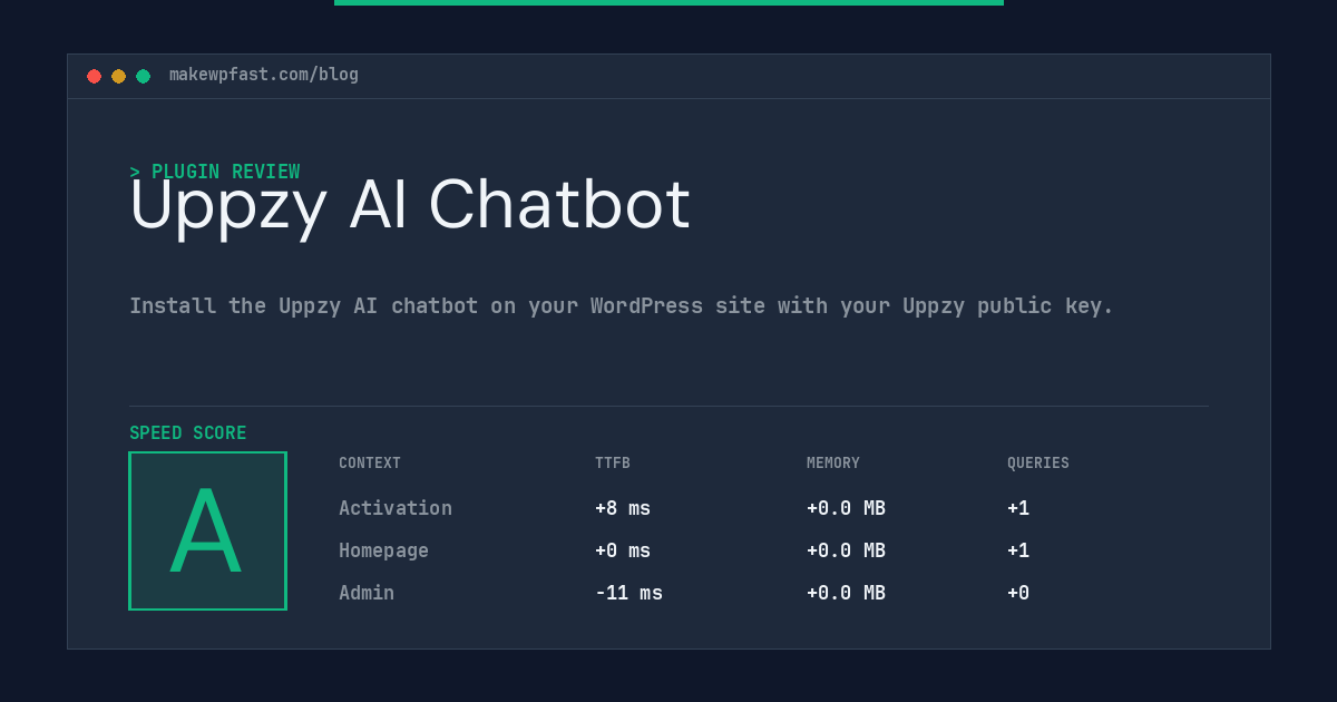 Uppzy AI Chatbot - MakeWPFast