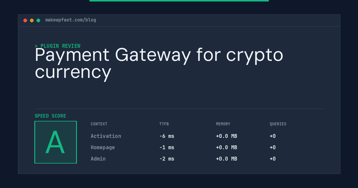 Payment Gateway for crypto currency - MakeWPFast