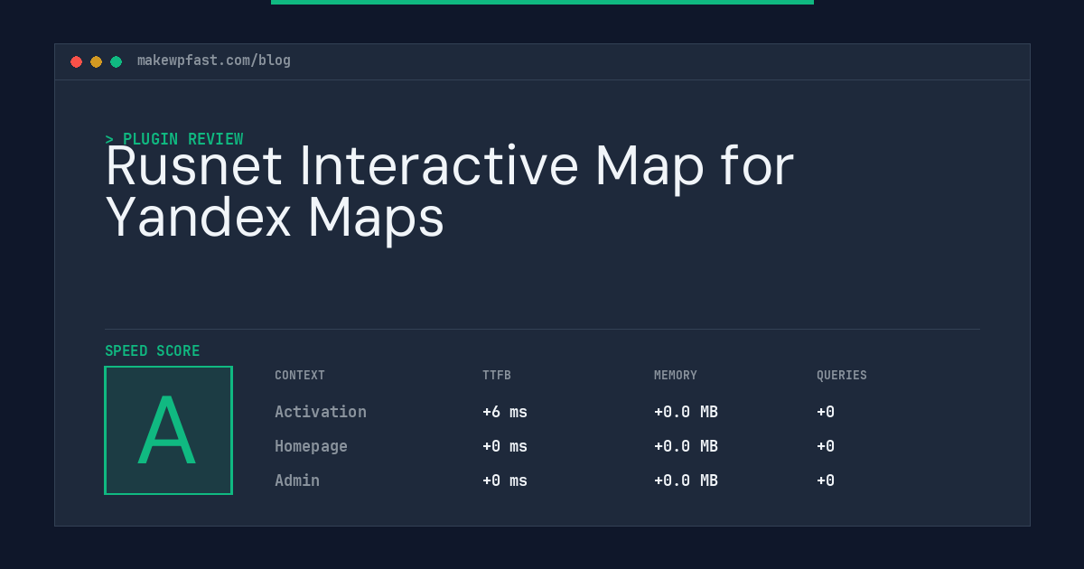 Rusnet Interactive Map for Yandex Maps - MakeWPFast