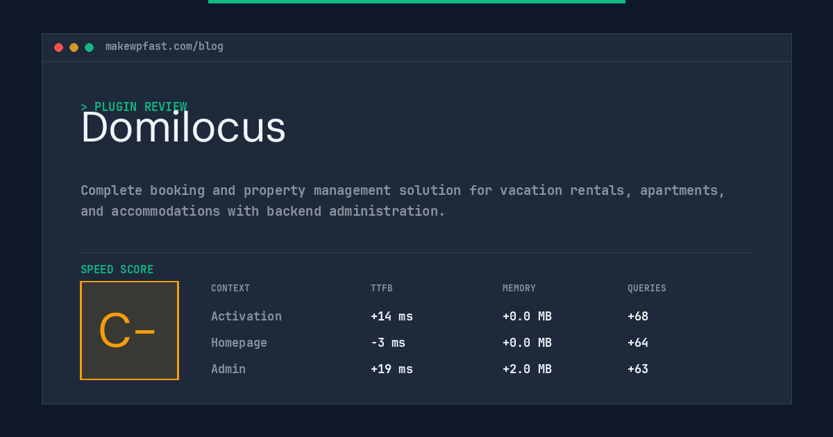 Domilocus - MakeWPFast