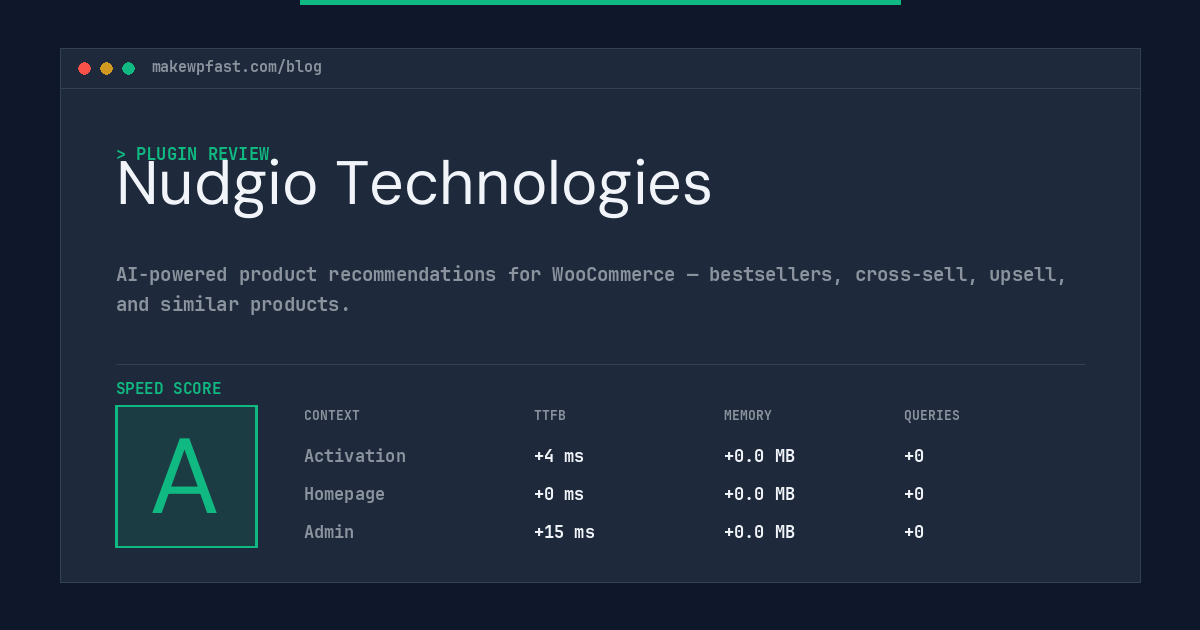 Nudgio Technologies - MakeWPFast