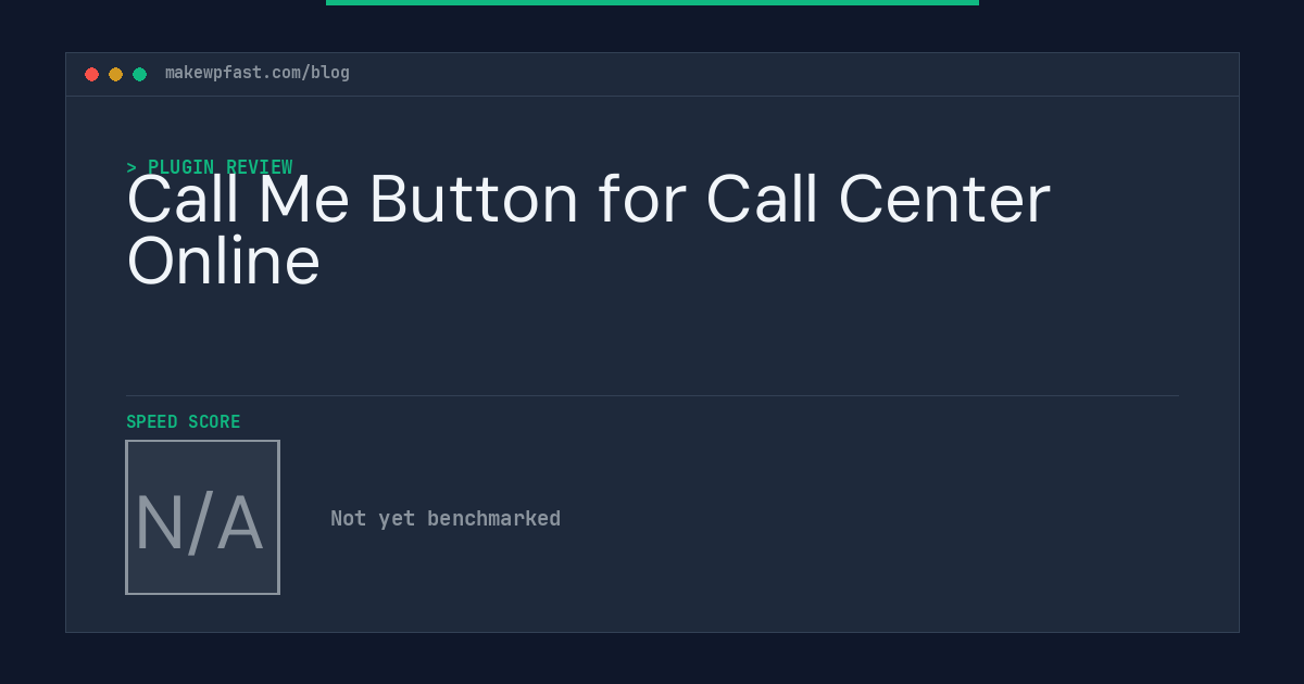 Call Me Button for Call Center Online - MakeWPFast