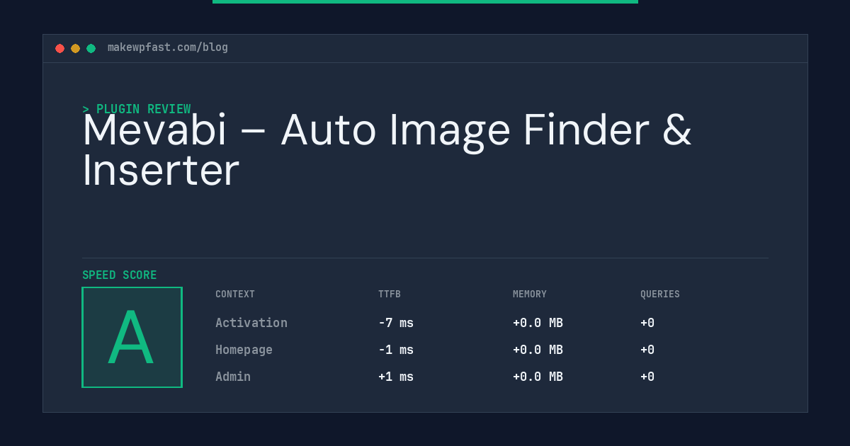 Mevabi – Auto Image Finder & Inserter - MakeWPFast