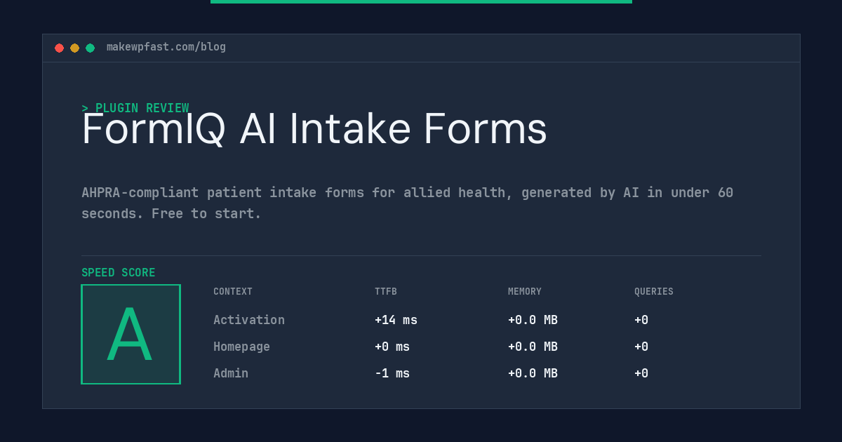 FormIQ AI Intake Forms - MakeWPFast