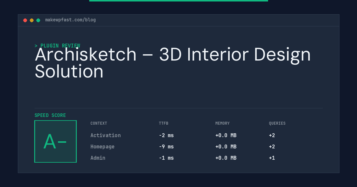 Archisketch – 3D Interior Design Solution - MakeWPFast