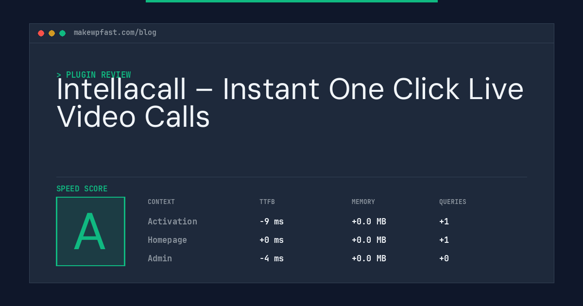 Intellacall – Instant One Click Live Video Calls - MakeWPFast