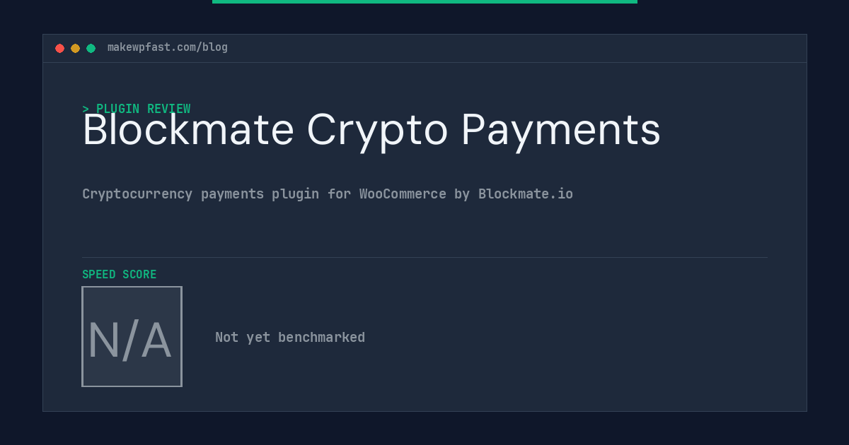 Blockmate Crypto Payments - MakeWPFast