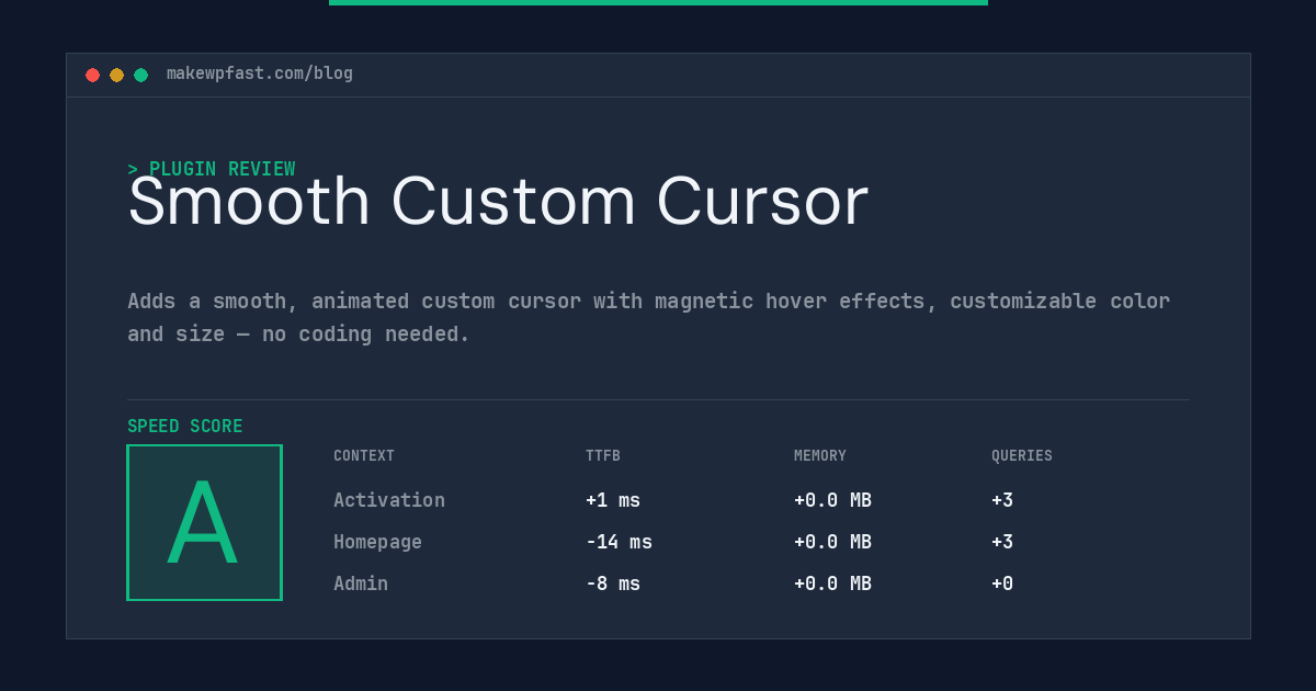 Smooth Custom Cursor - MakeWPFast