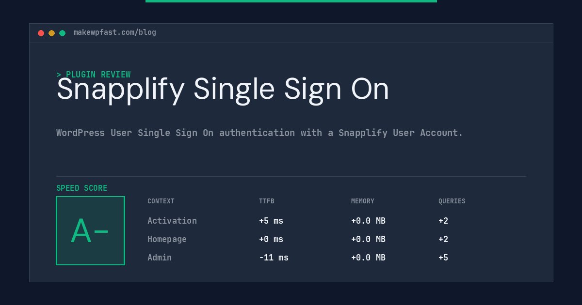 Snapplify Single Sign On - MakeWPFast