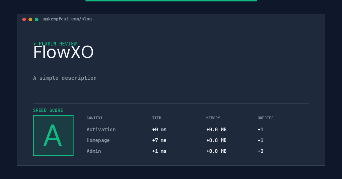 FlowXO - MakeWPFast