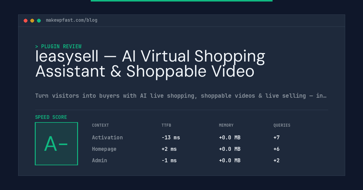 Ieasysell — AI Virtual Shopping Assistant & Shoppable Video - MakeWPFast