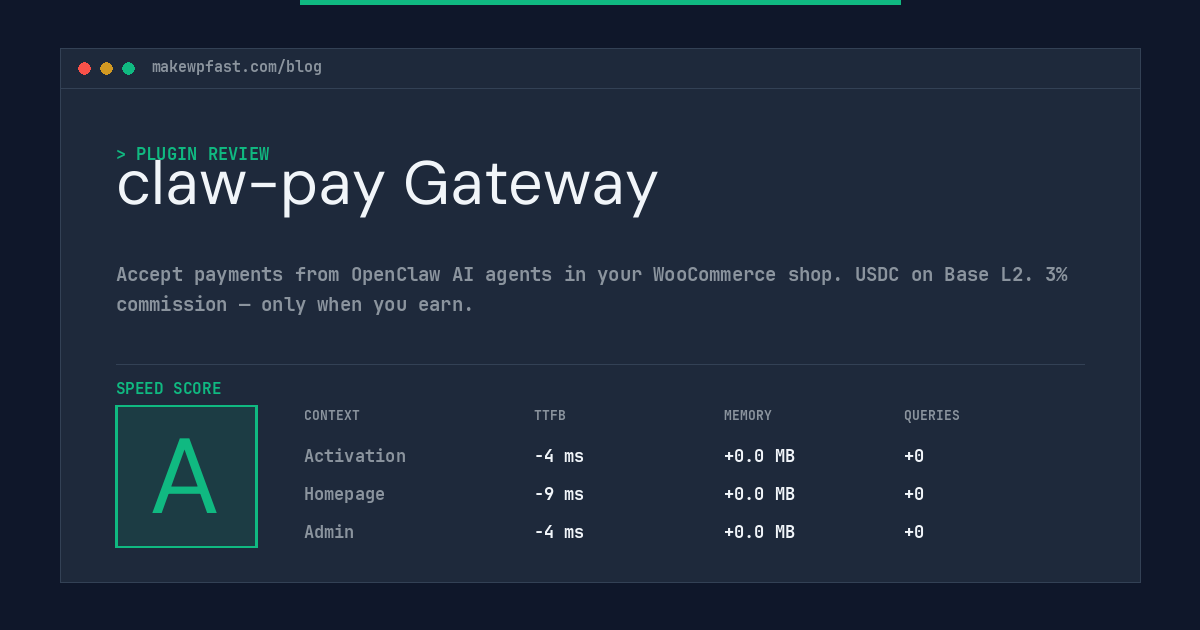 claw-pay Gateway - MakeWPFast