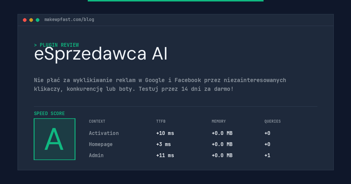 eSprzedawca AI - MakeWPFast