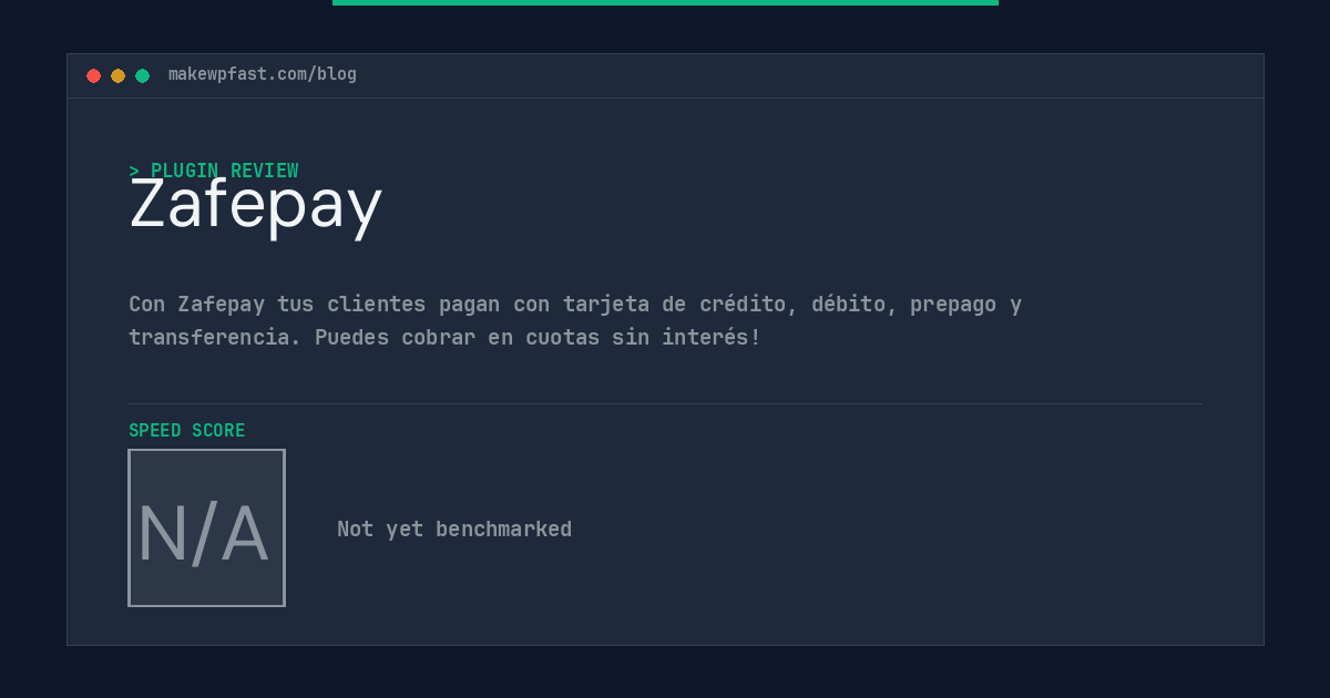 Zafepay - MakeWPFast