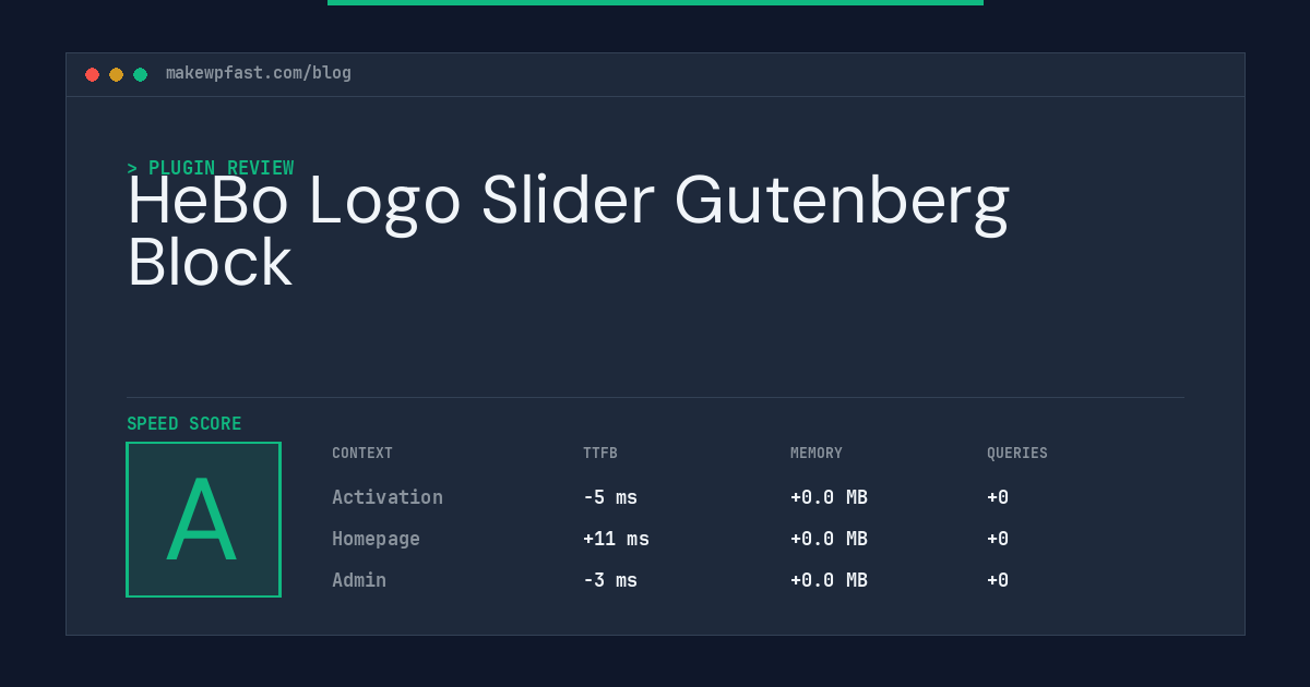 HeBo Logo Slider Gutenberg Block - MakeWPFast