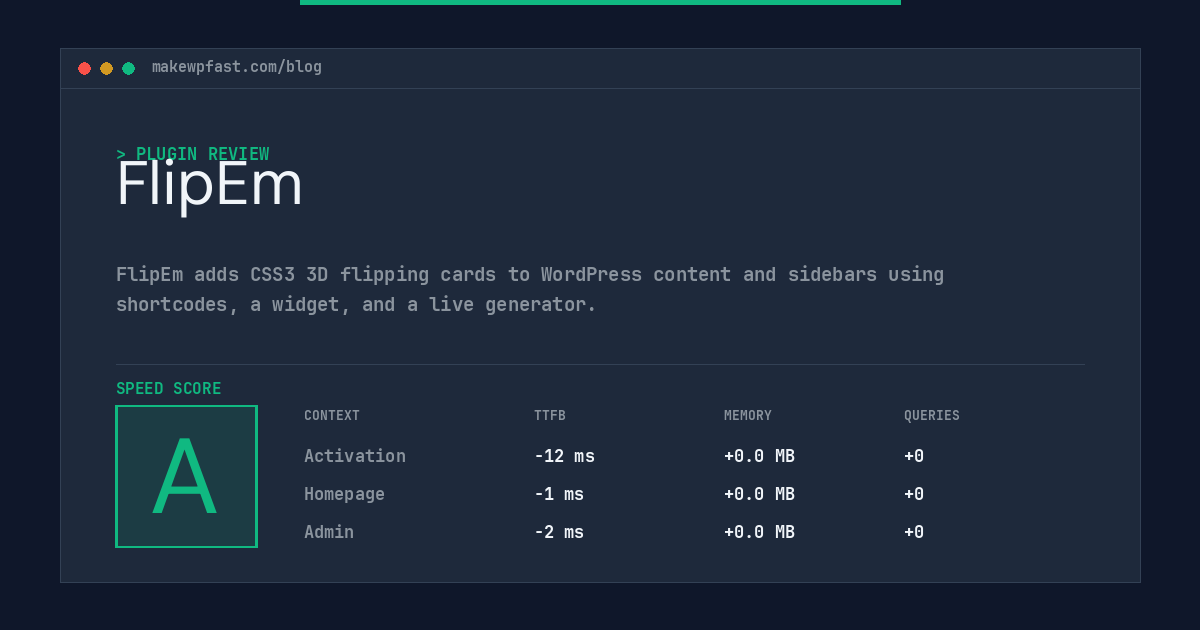 FlipEm - MakeWPFast