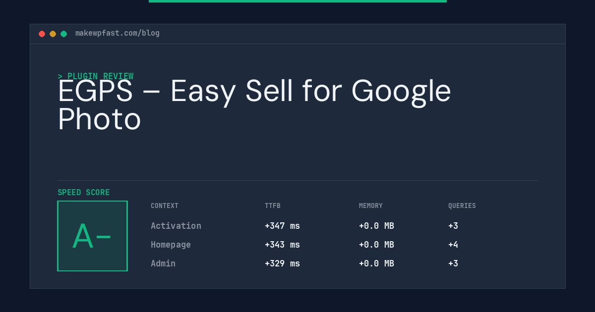 EGPS – Easy Sell for Google Photo - MakeWPFast