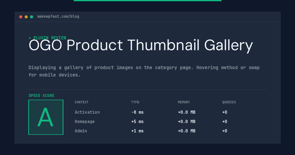 OGO Product Thumbnail Gallery - MakeWPFast
