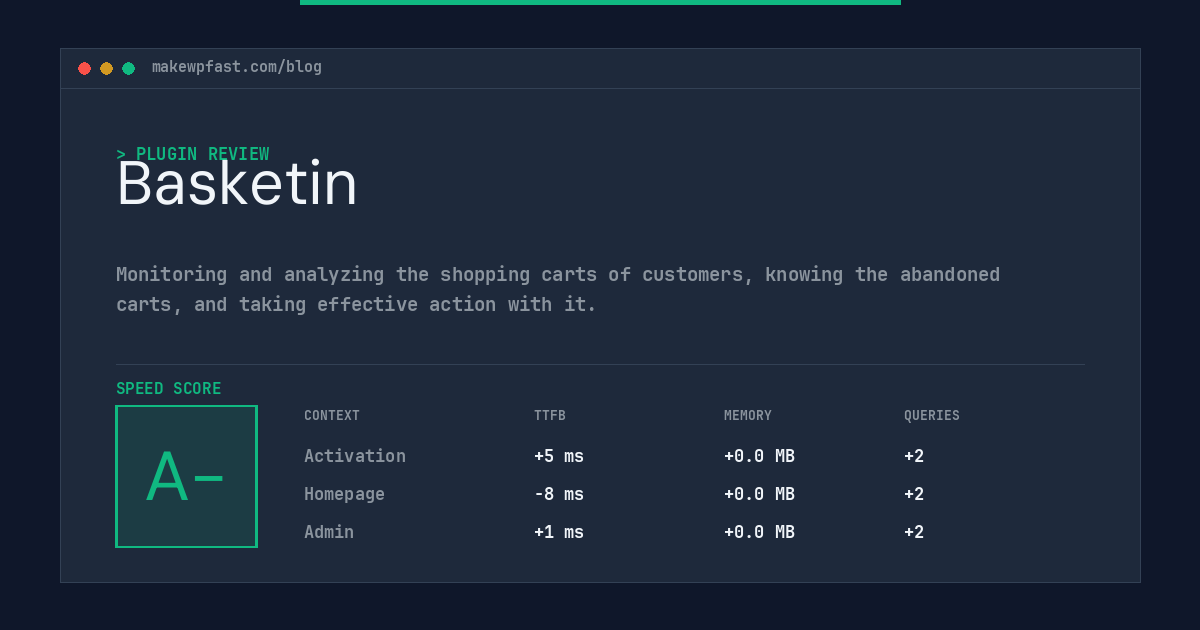 Basketin - MakeWPFast