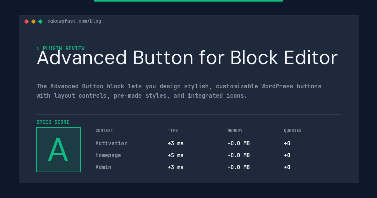 Advanced Button for Block Editor - MakeWPFast