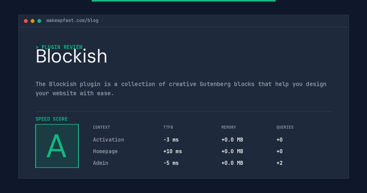 Blockish - MakeWPFast