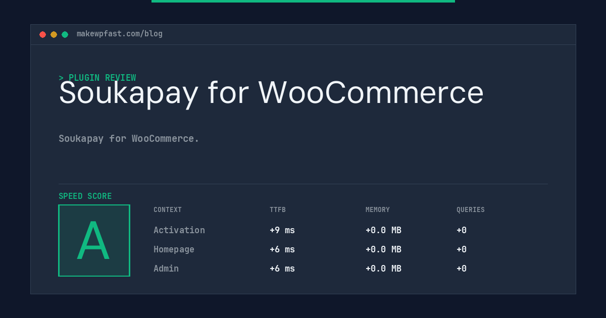 Soukapay for WooCommerce - MakeWPFast