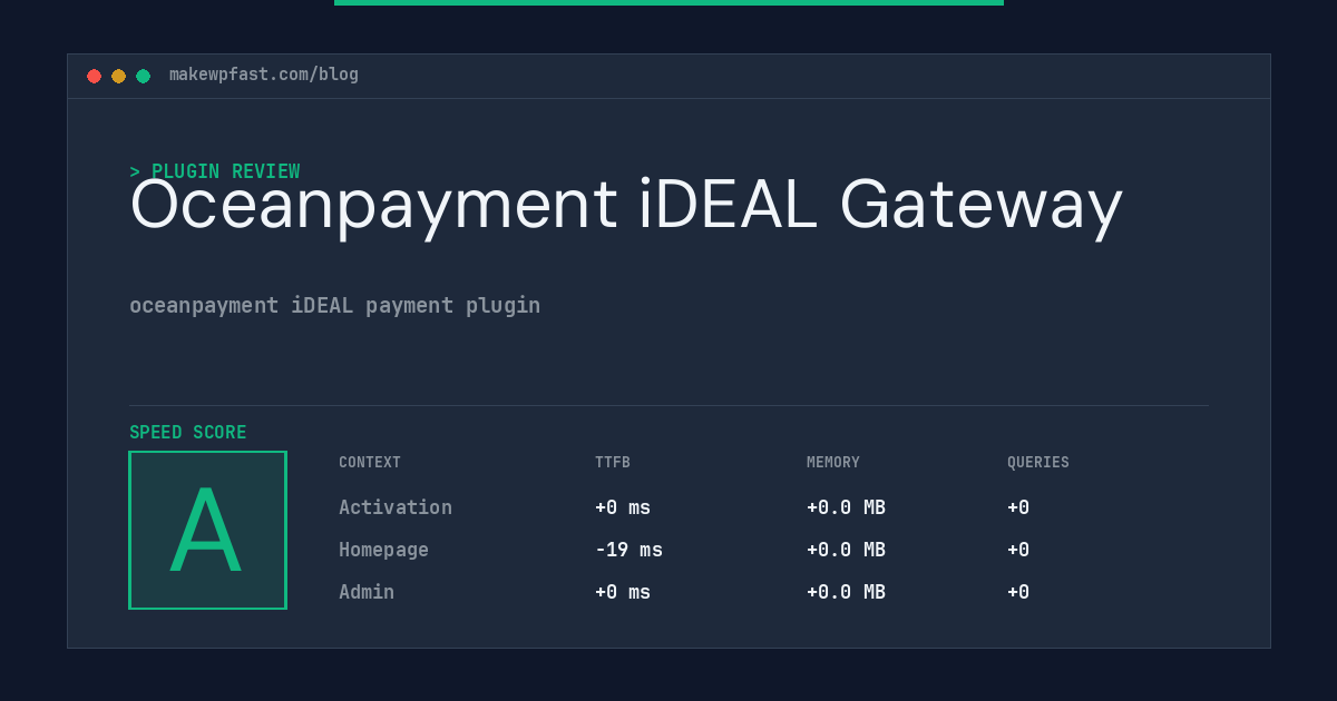 Oceanpayment iDEAL Gateway - MakeWPFast