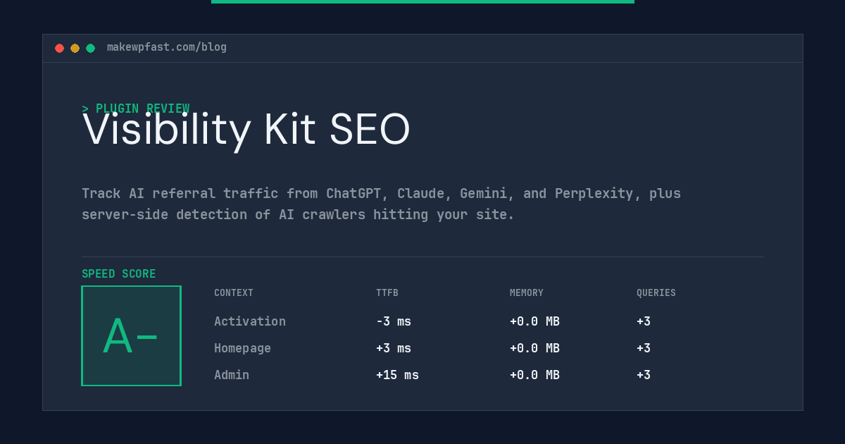 Visibility Kit SEO - MakeWPFast