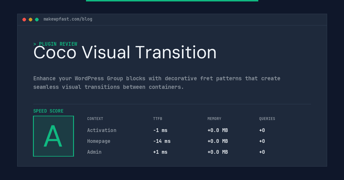 Coco Visual Transition - MakeWPFast