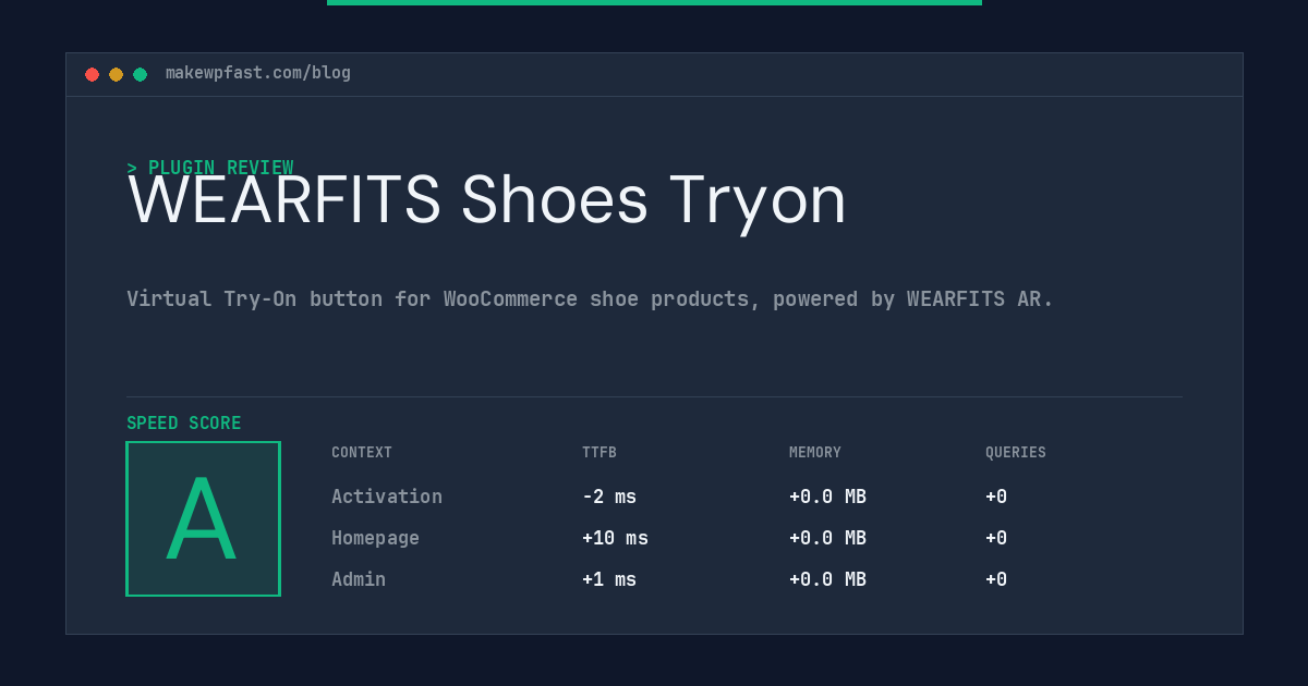 WEARFITS Shoes Tryon - MakeWPFast