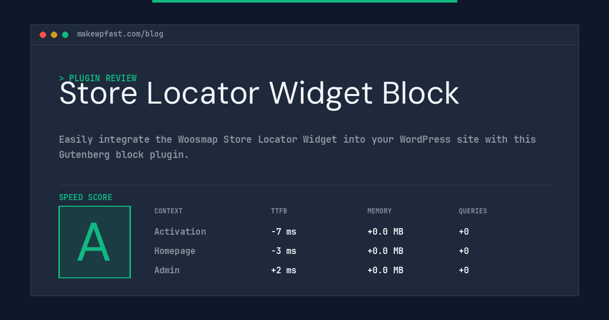 Store Locator Widget Block - MakeWPFast
