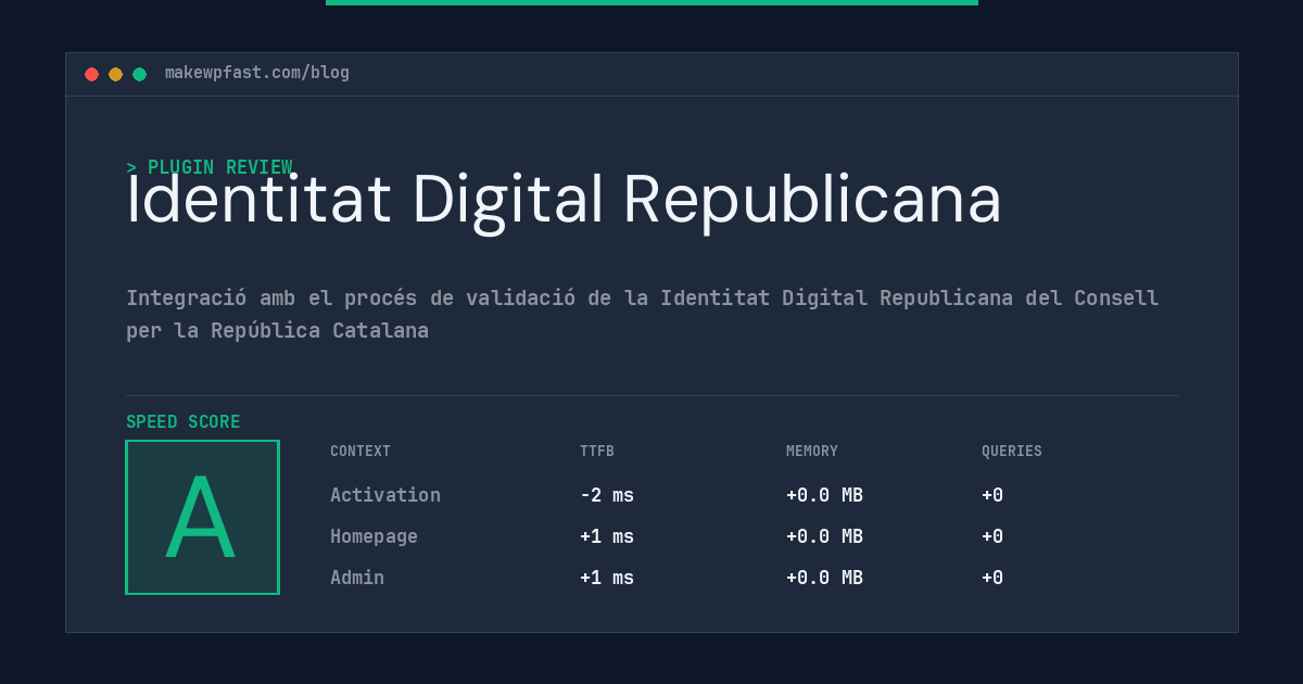 Identitat Digital Republicana - MakeWPFast