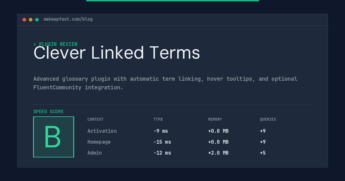 Clever Linked Terms - MakeWPFast