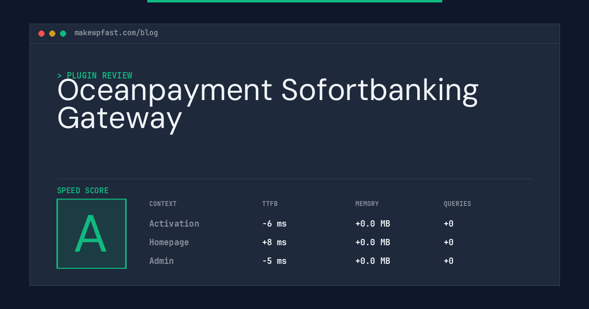 Oceanpayment Sofortbanking Gateway - MakeWPFast