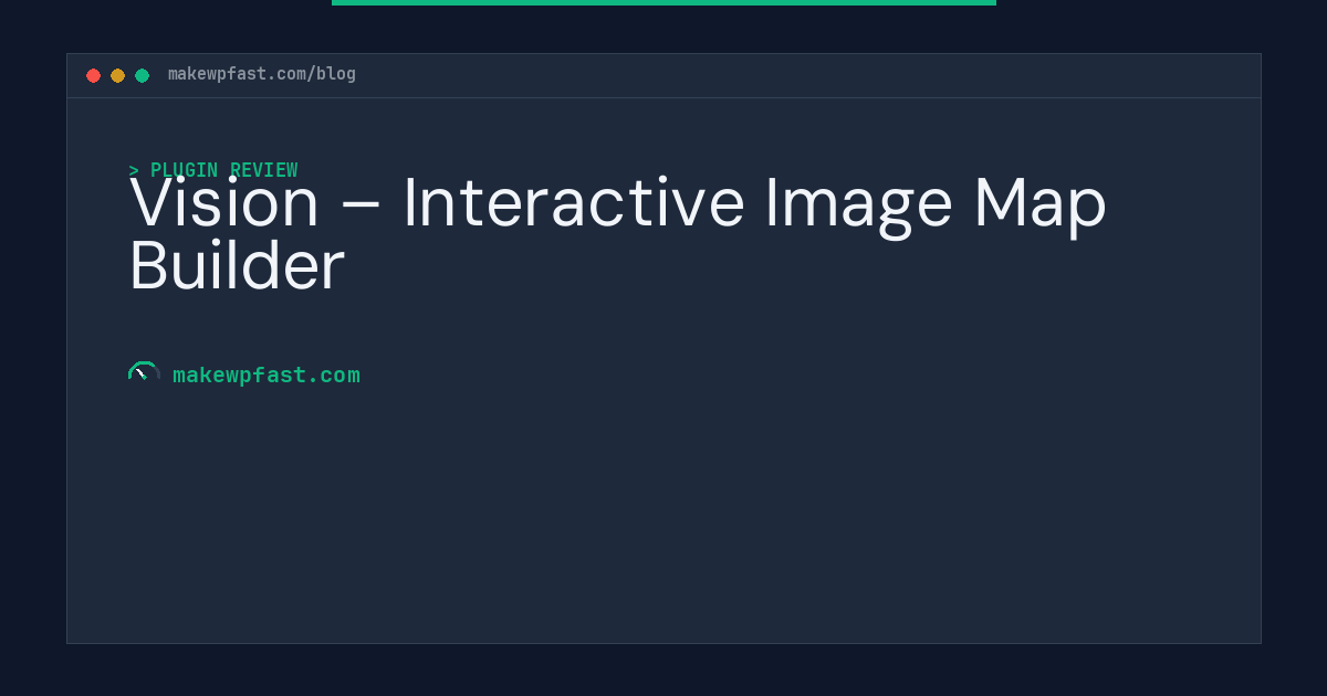 Vision – Interactive Image Map Builder - MakeWPFast