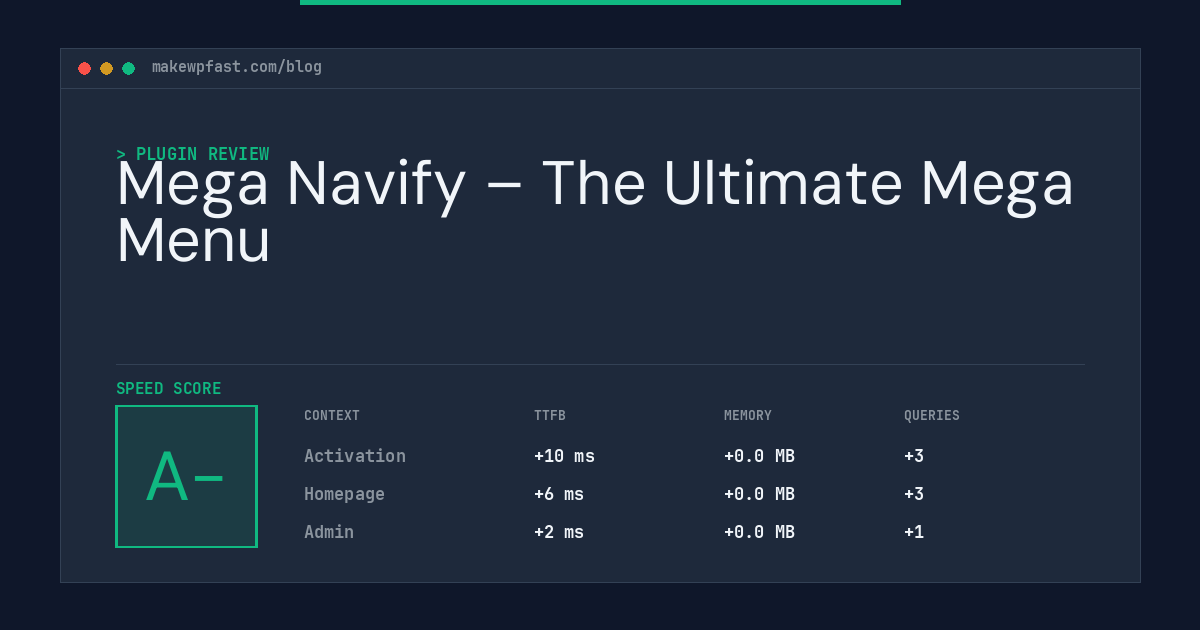 Mega Navify – The Ultimate Mega Menu - MakeWPFast