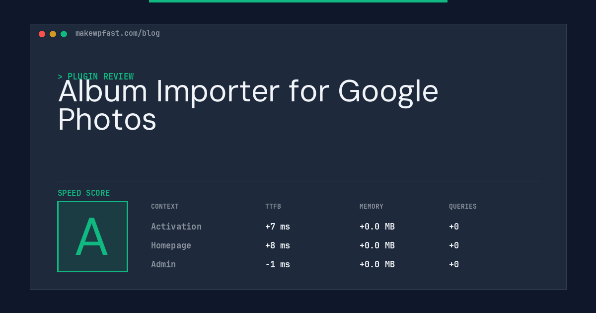 Album Importer for Google Photos - MakeWPFast