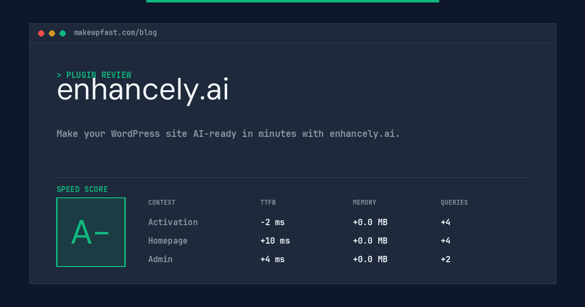 enhancely.ai - MakeWPFast