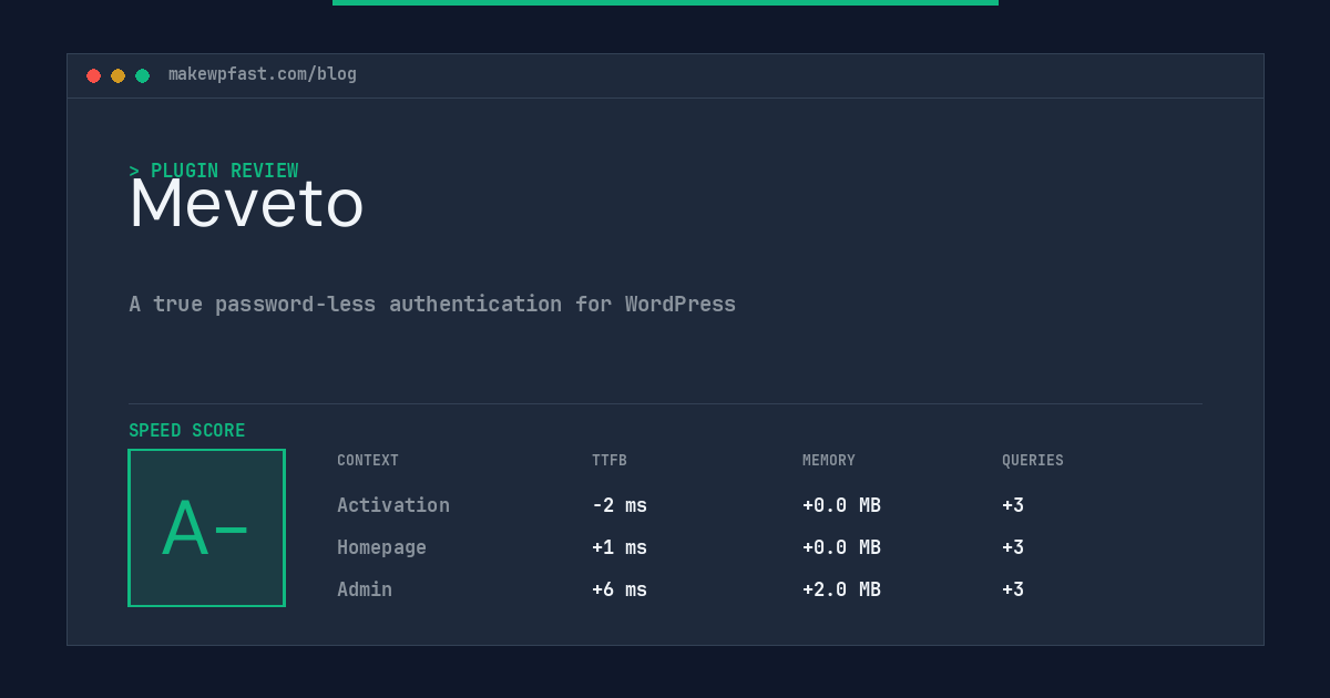 Meveto - MakeWPFast