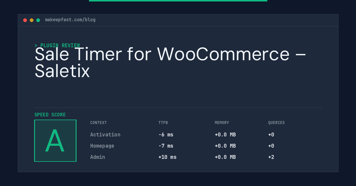 Sale Timer for WooCommerce – Saletix - MakeWPFast