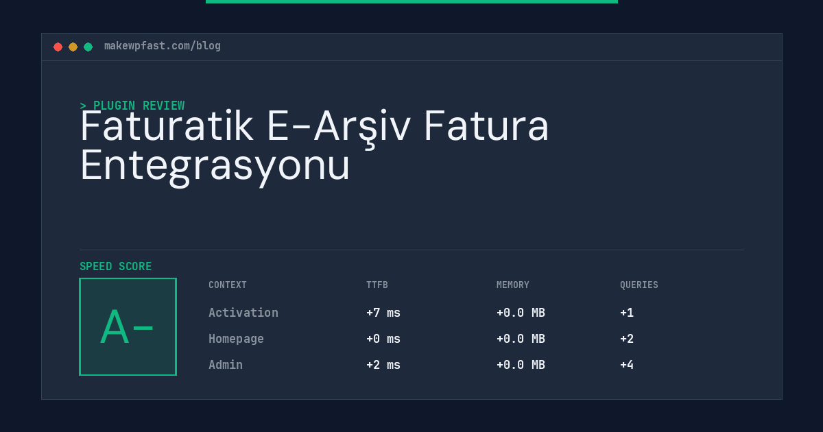 Faturatik E-Arşiv Fatura Entegrasyonu - MakeWPFast