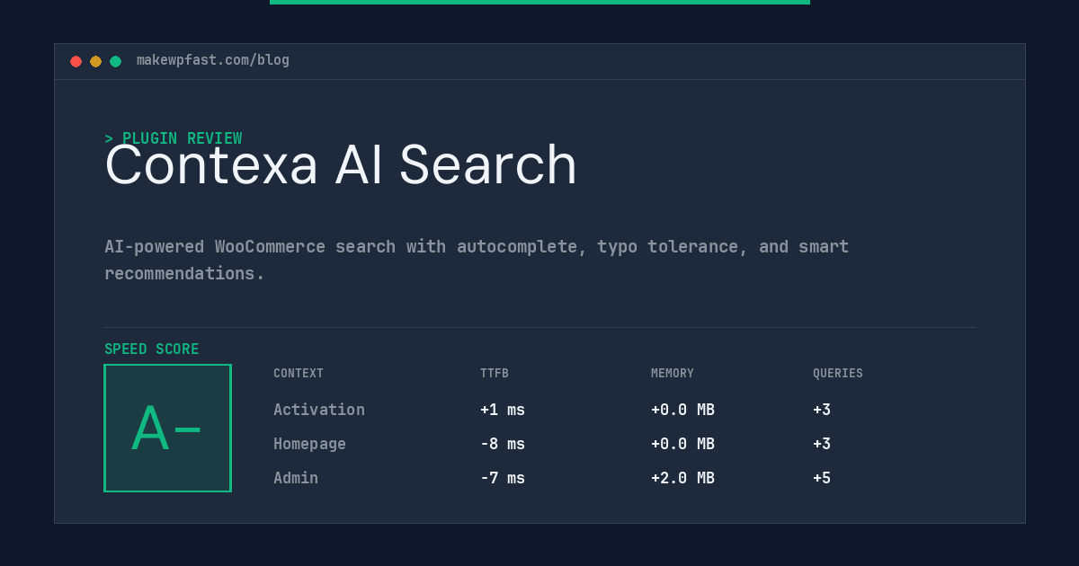 Contexa AI Search - MakeWPFast