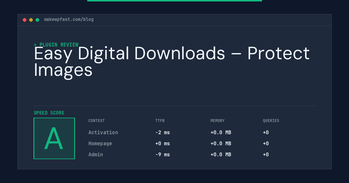 Easy Digital Downloads – Protect Images - MakeWPFast