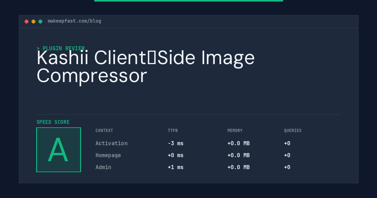 Kashii Client‑Side Image Compressor - MakeWPFast