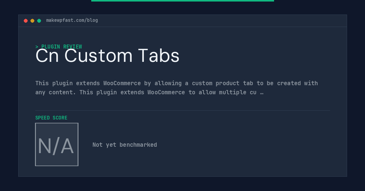 Cn Custom Tabs - MakeWPFast