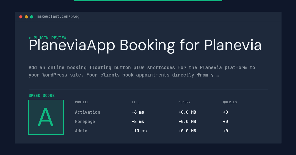 PlaneviaApp Booking for Planevia - MakeWPFast
