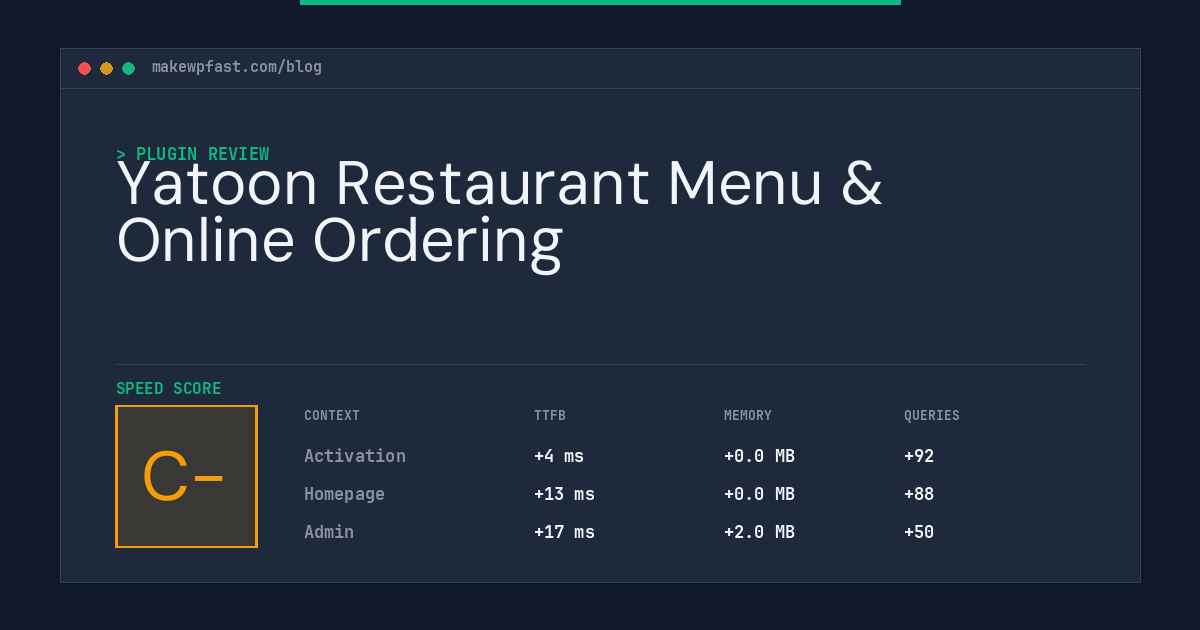 Yatoon Restaurant Menu & Online Ordering - MakeWPFast