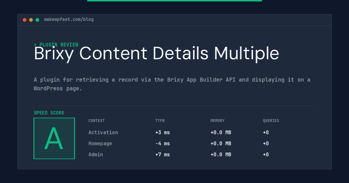 Brixy Content Details Multiple - MakeWPFast